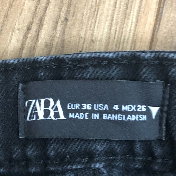 Zara Mom-fit Denim Shorts - Picture 3 of 4